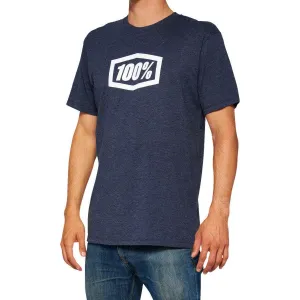 100% Icon T-Shirt - Navy