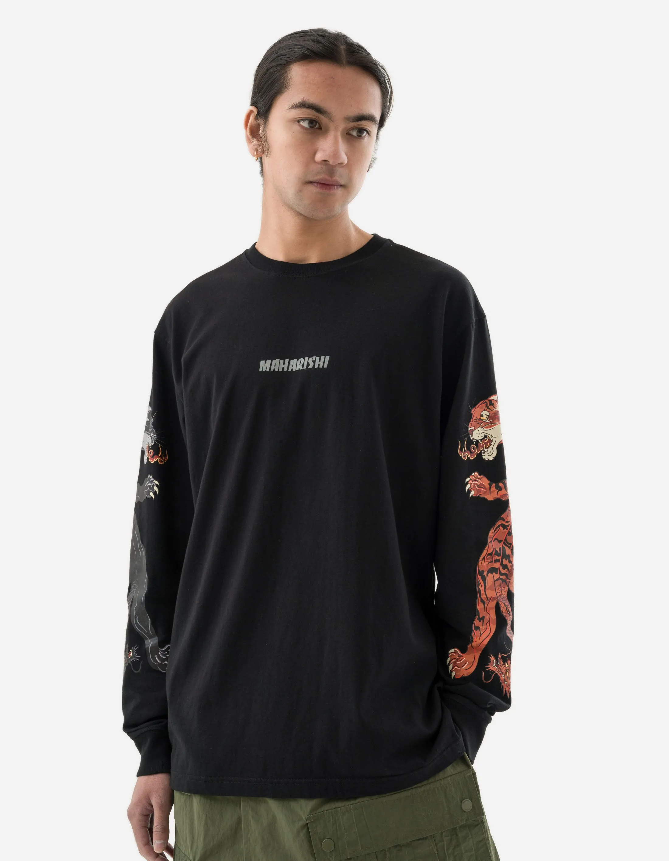 1387 Duality Panther L/S T-Shirt Black