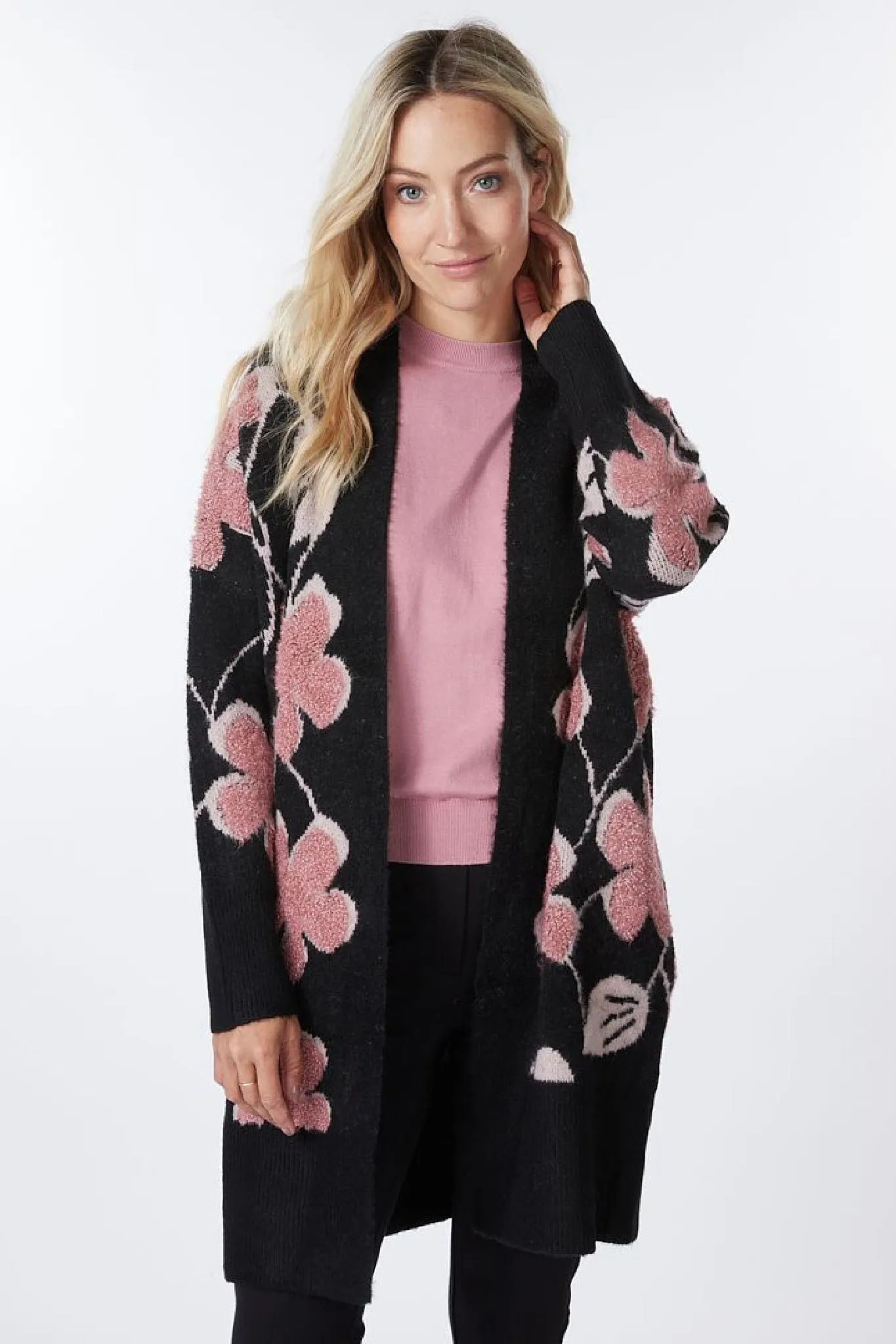 3D Flower Cardigan