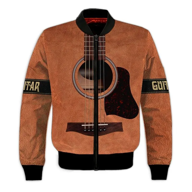 3D Full Print T Shirt Guitar Classic 3D Hoodie Guitar Acoustic Best Gift For Guitar Lover, Guitar Man