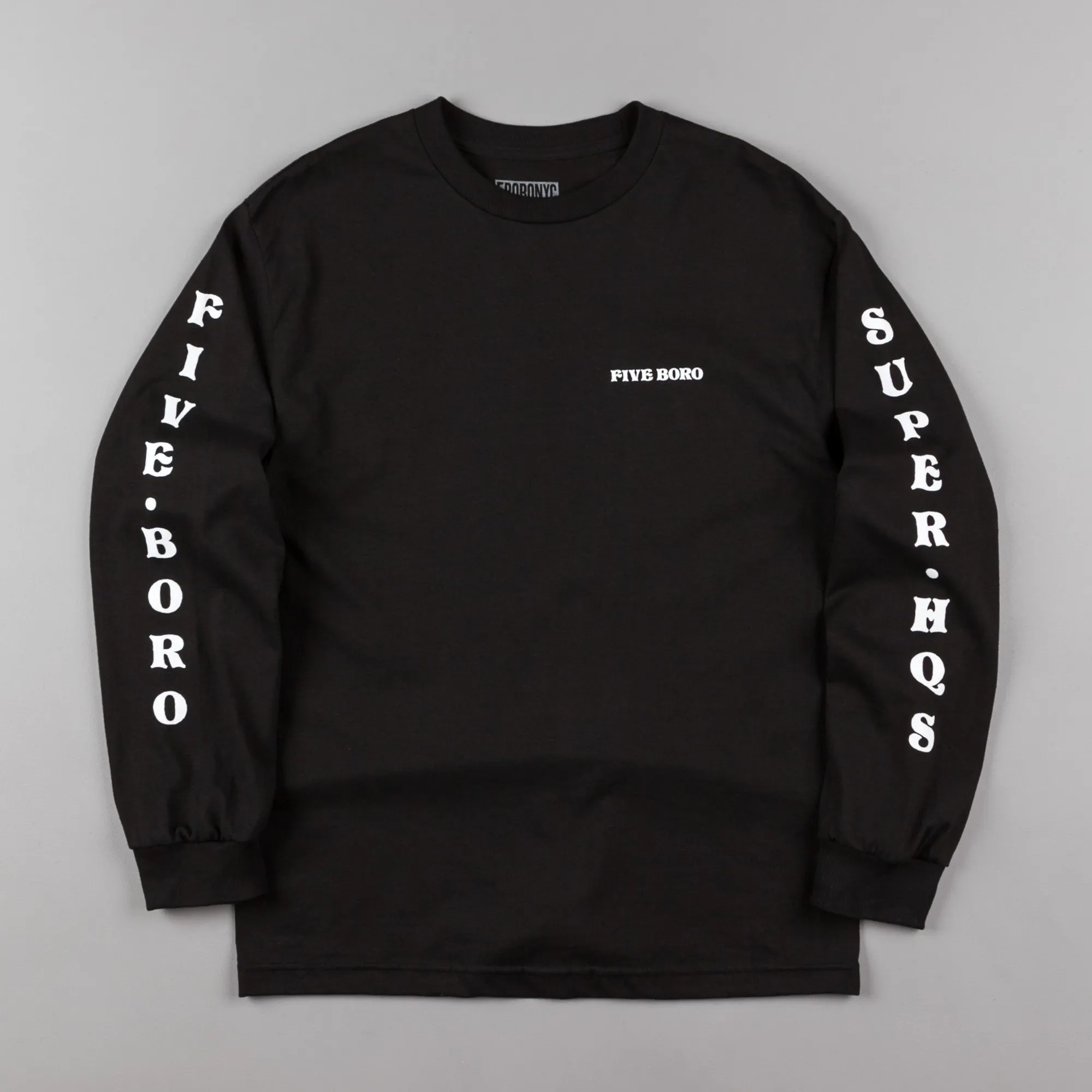 5Boro Dragon Long Sleeve T-Shirt - Black