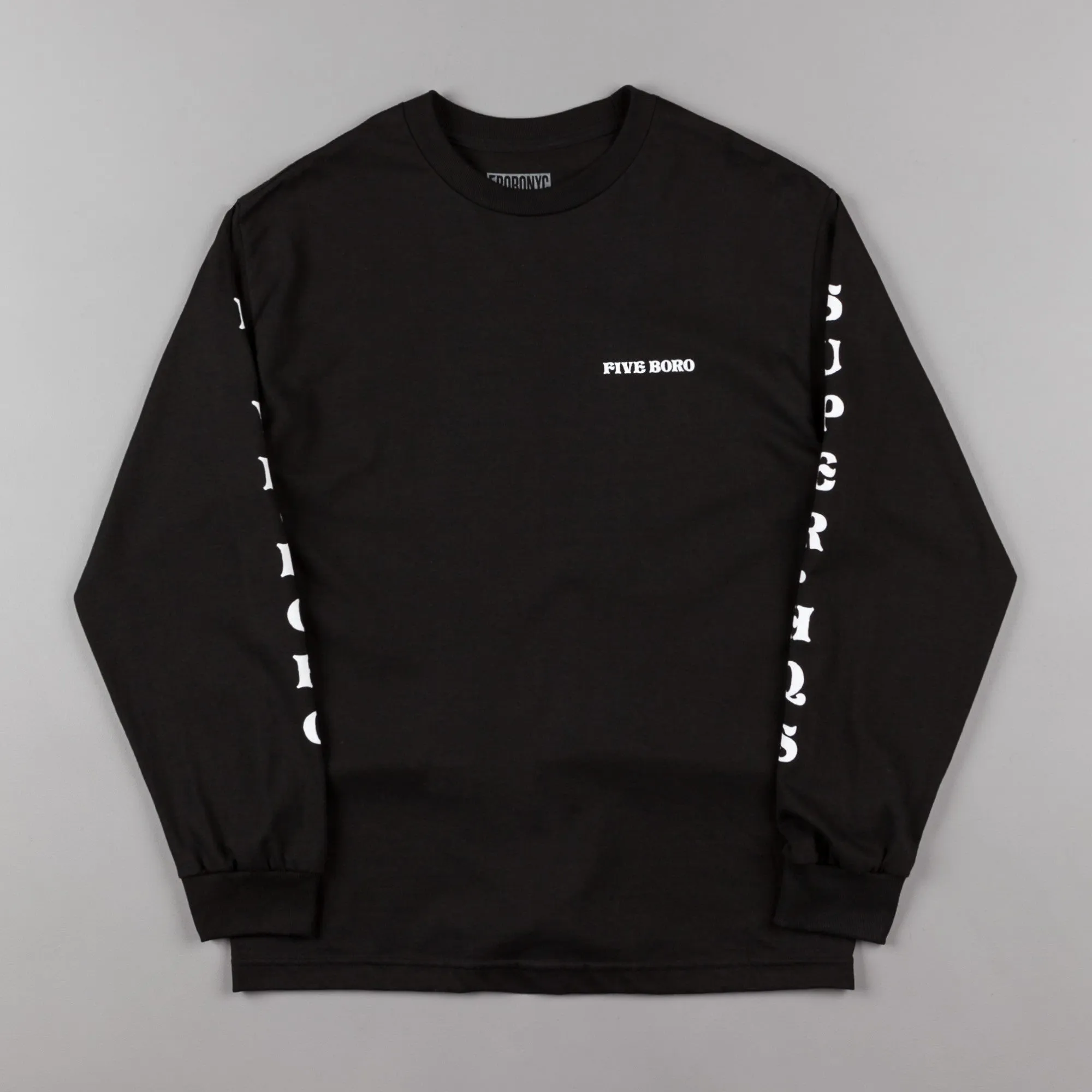 5Boro Dragon Long Sleeve T-Shirt - Black