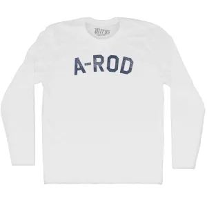 A-Rod Adult Cotton Long Sleeve T-shirt