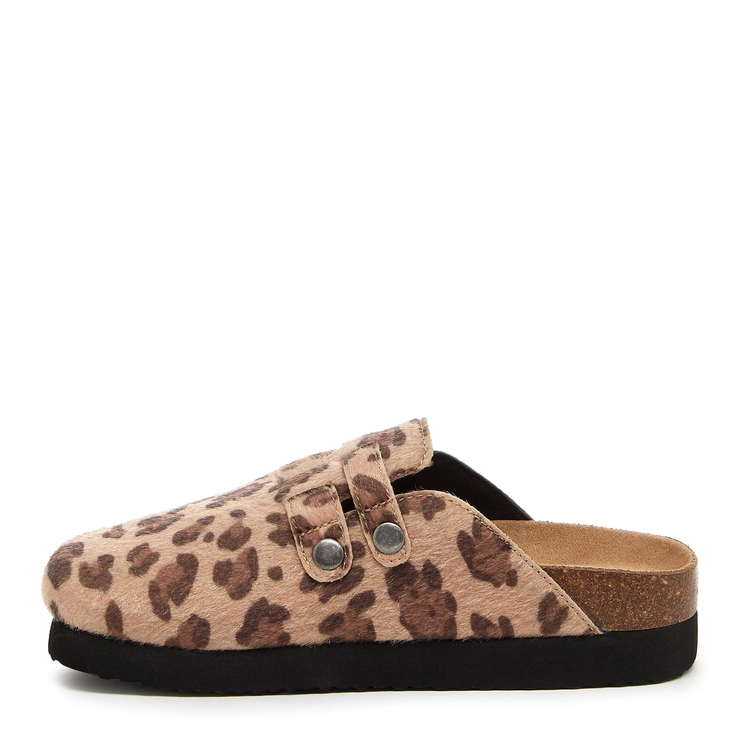 Abel Plus Tan Leopard Clogs