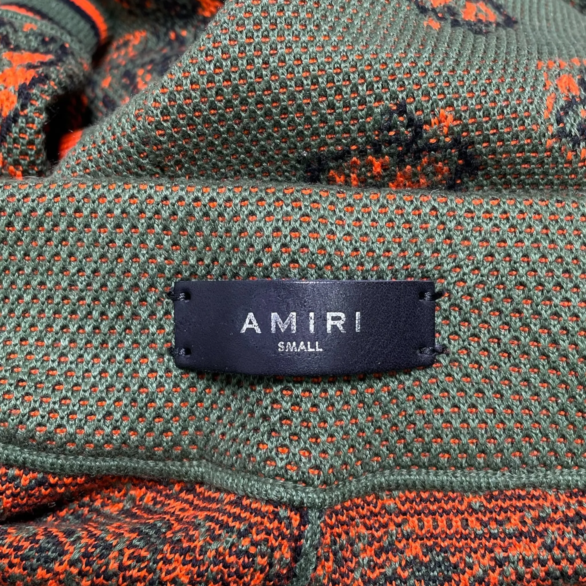 Amiri Bandana B-Ball Sweatpants Khaki Orange