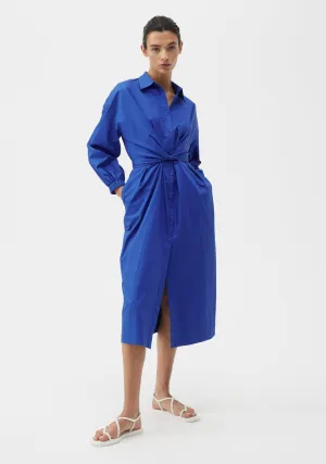 Ari Shirt Dress_Cobalt