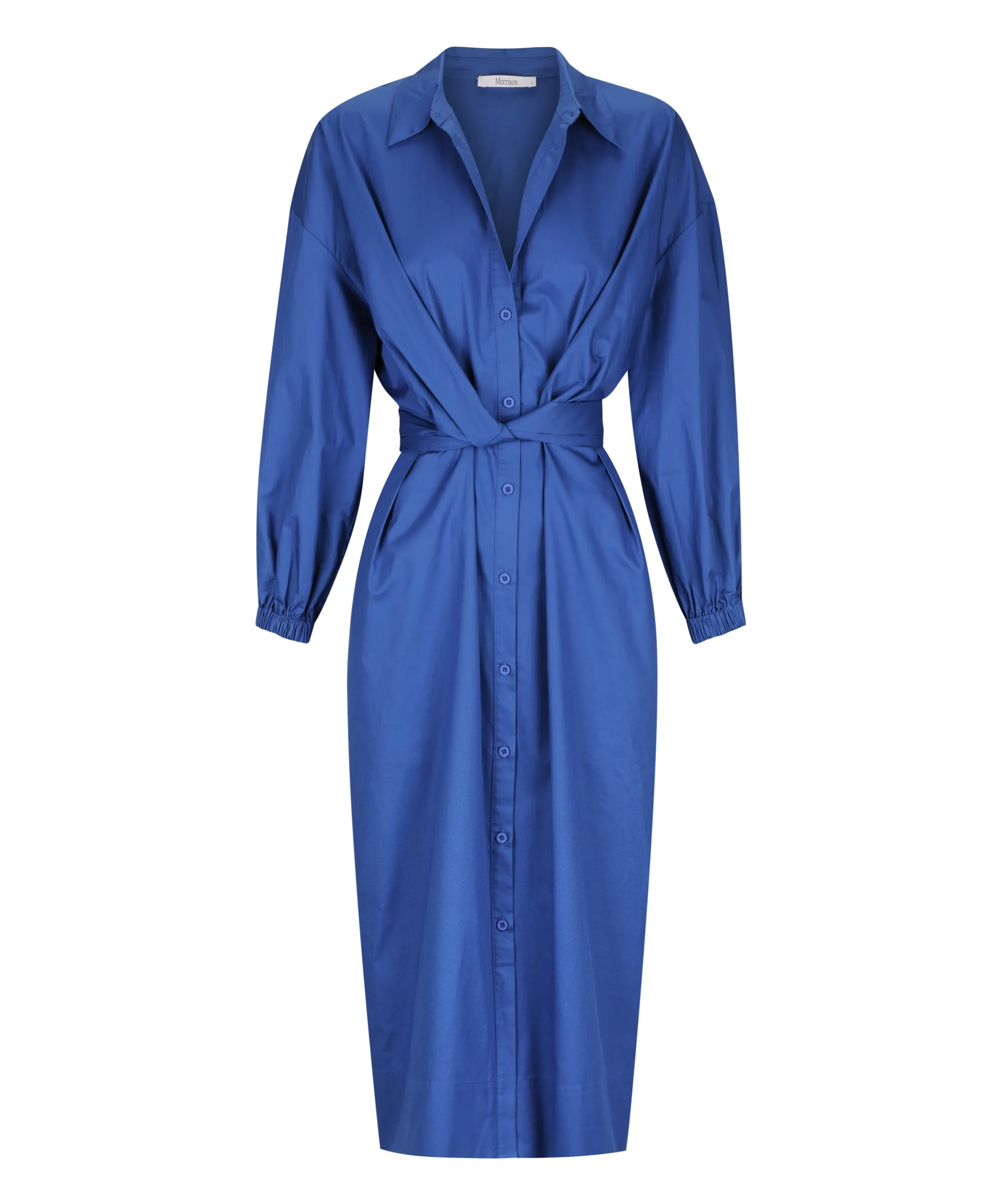 Ari Shirt Dress_Cobalt