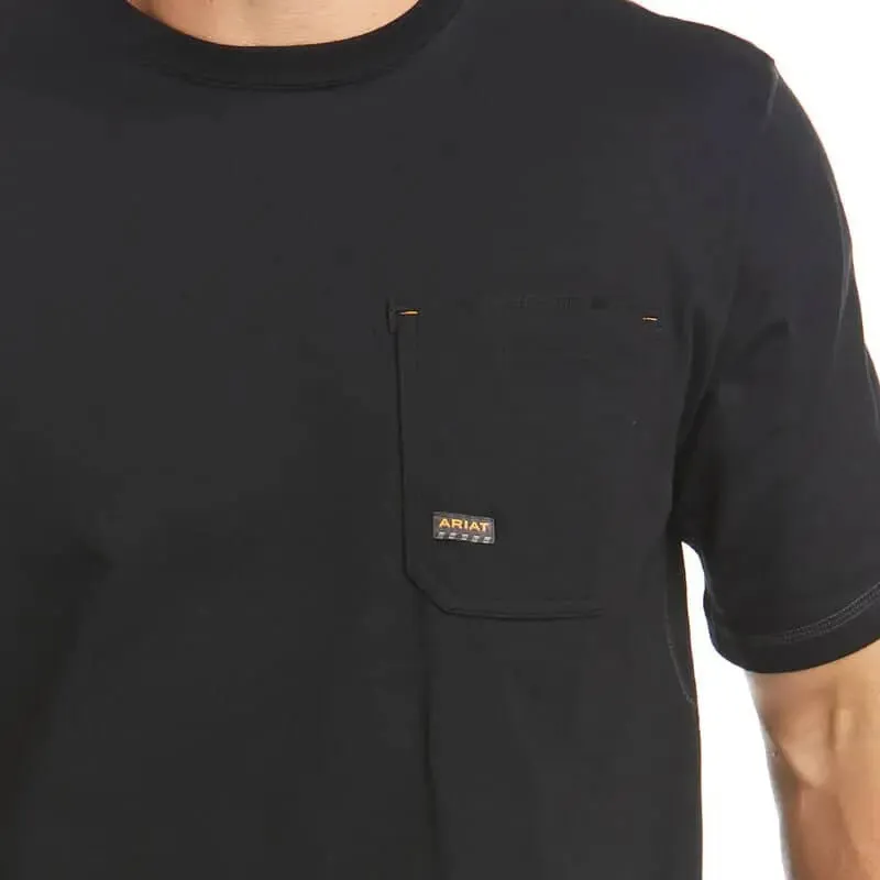 ARIAT - Men's Rebar Workman Logo T-shirt, Black