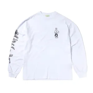 ARIES AROSE LS TEE WHITE / ARIES