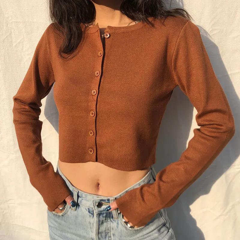 Athena Knit Top Coffee