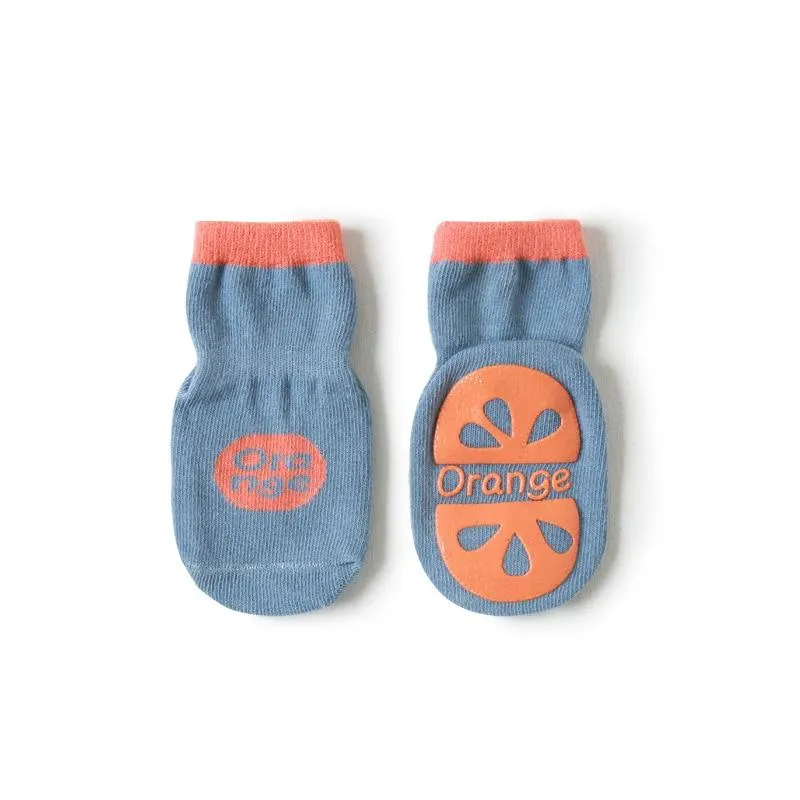 Baby Unisex Cotton & Silicone Non-Slip Socks