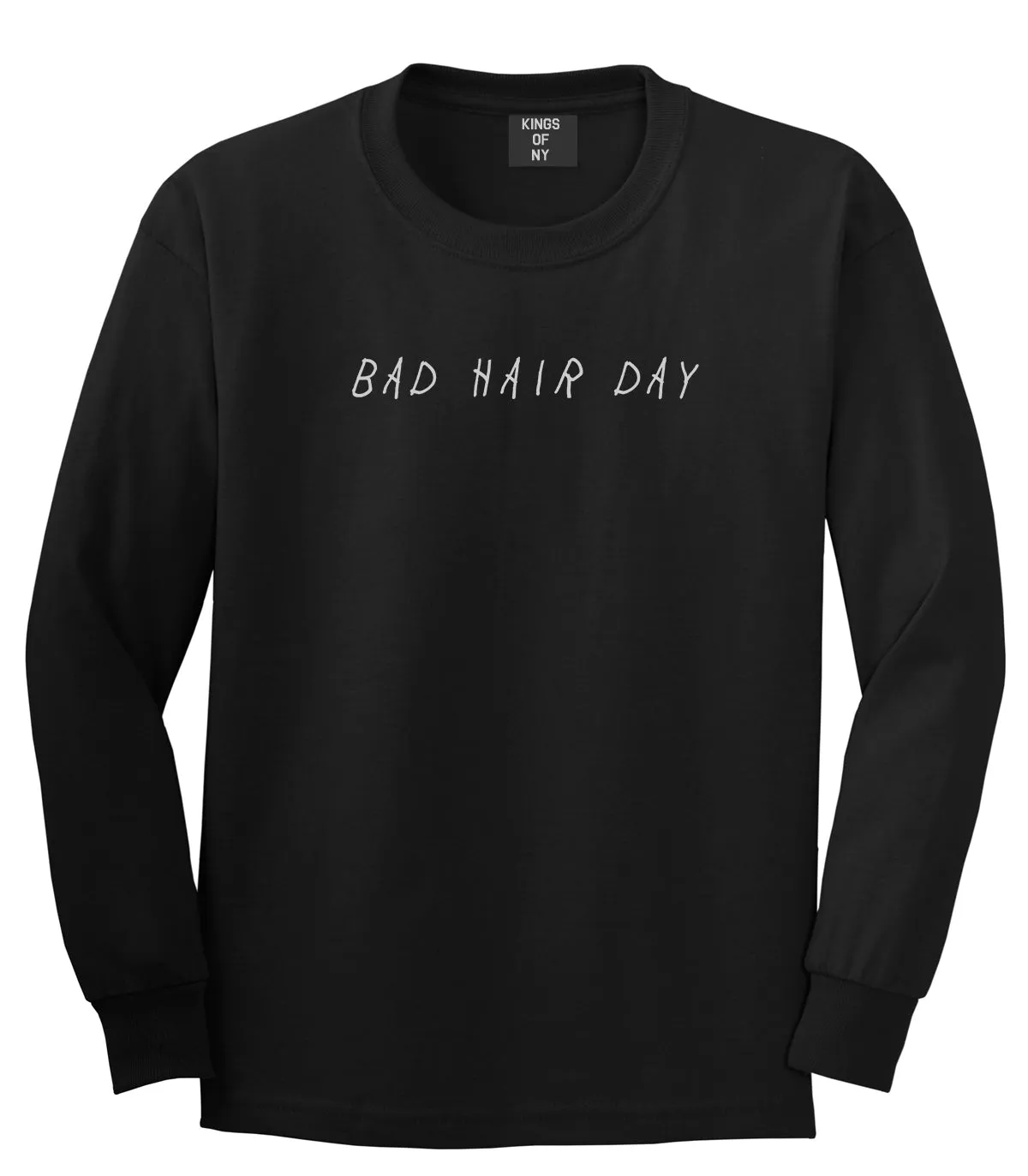 Bad Hair Day Mens Long Sleeve T-Shirt