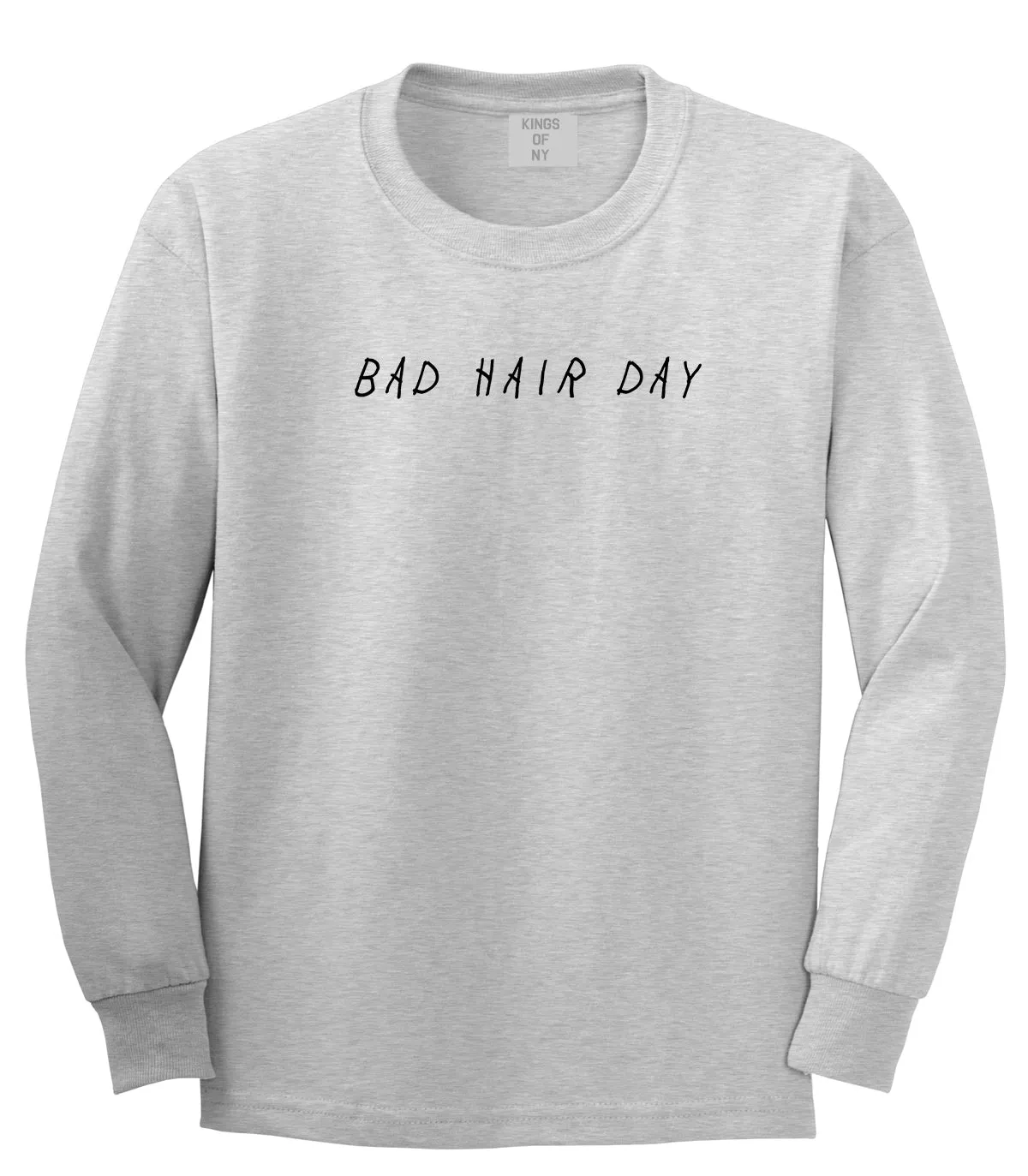 Bad Hair Day Mens Long Sleeve T-Shirt