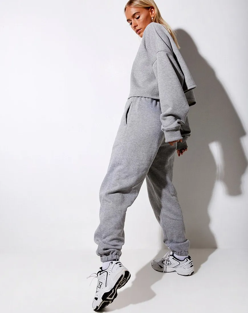 Basta Jogger in Grey Marl 'Saint' Embro