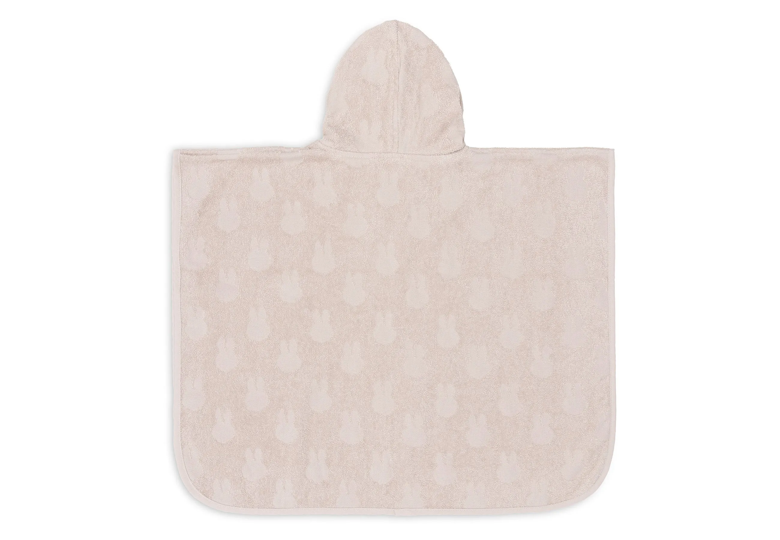 Bath Poncho Terry Miffy Jacquard - Nougat