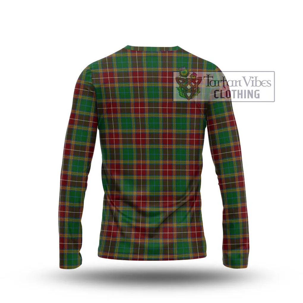 Baxter Tartan Long Sleeve T-Shirt with Family Crest DNA In Me Style