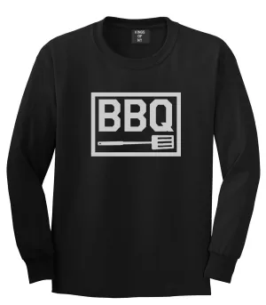 BBQ Barbecue Spatula Mens Long Sleeve T-Shirt