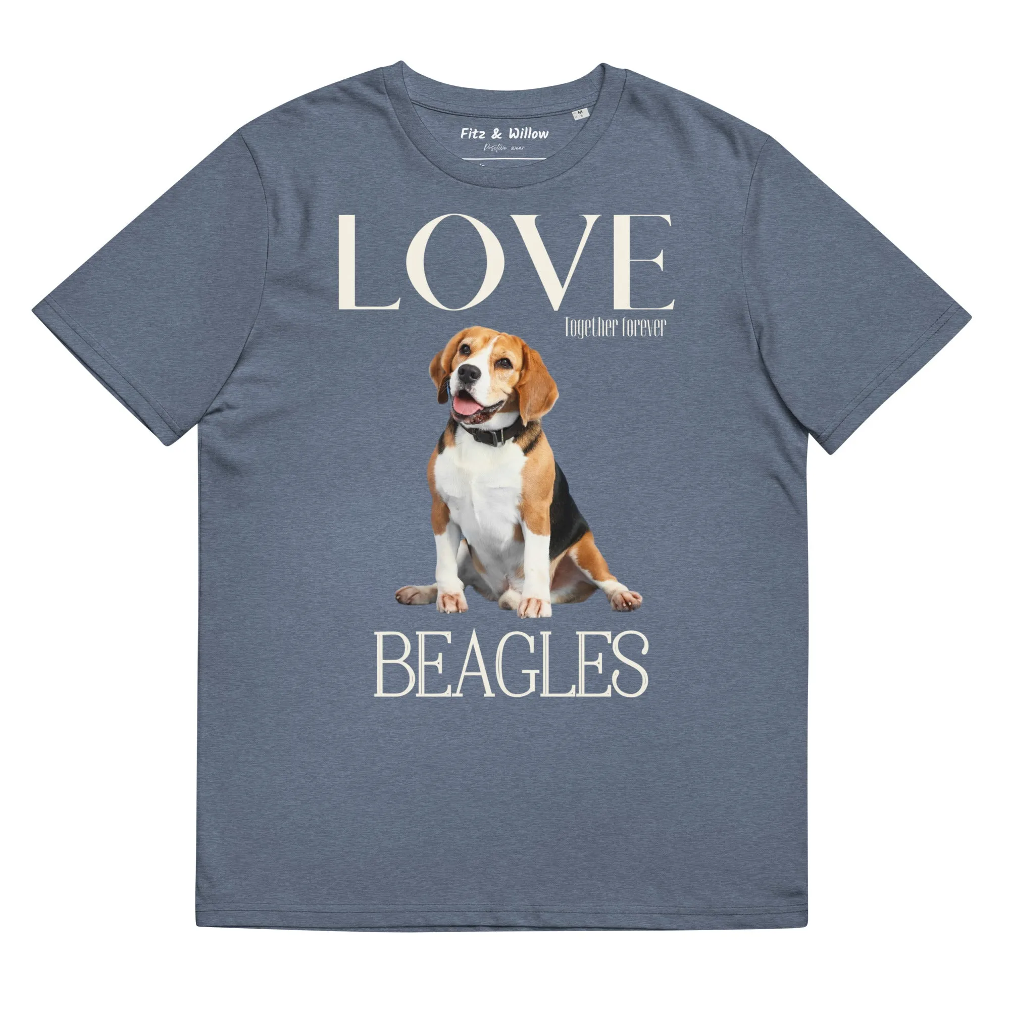 Beagle Lovers, organic cotton tee