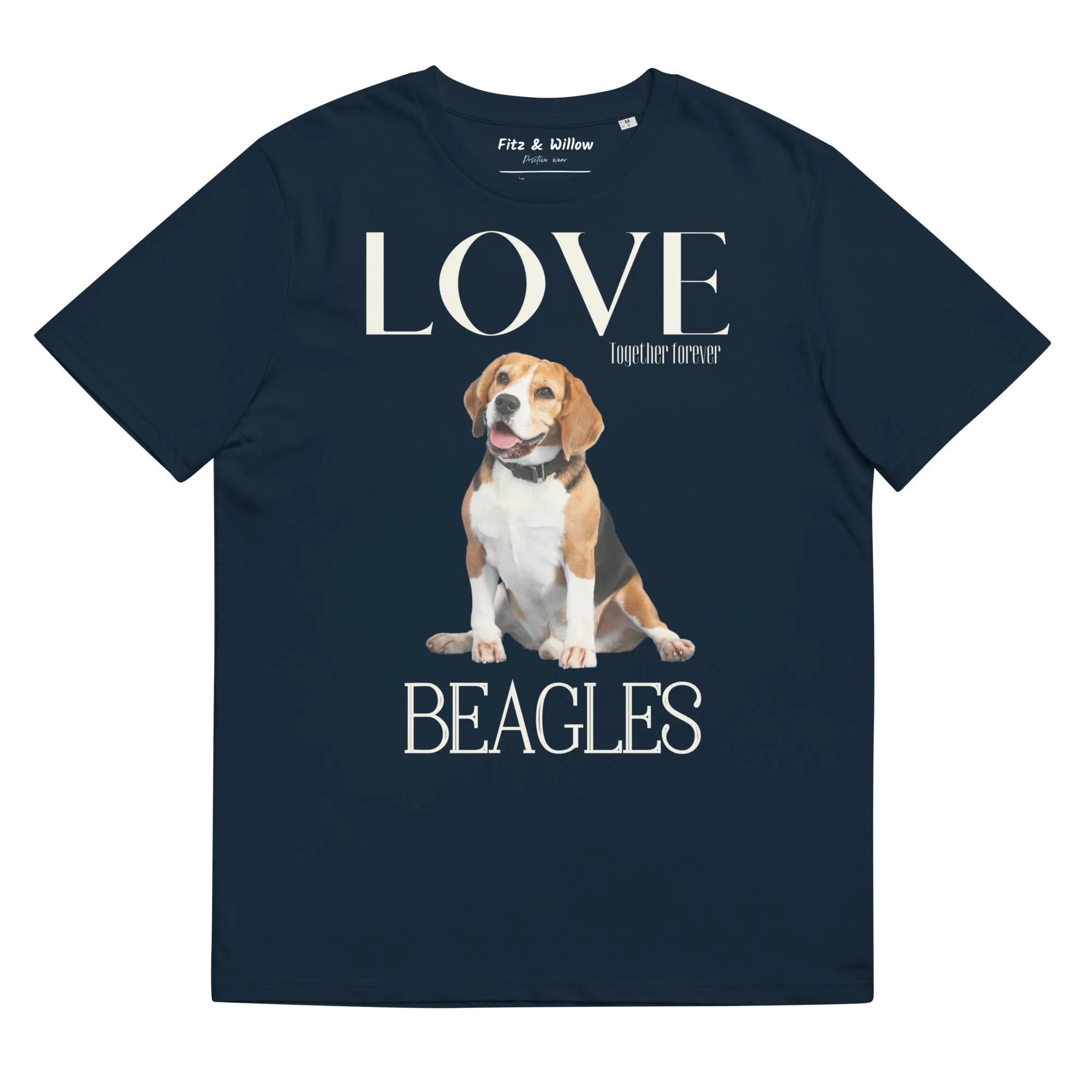 Beagle Lovers, organic cotton tee