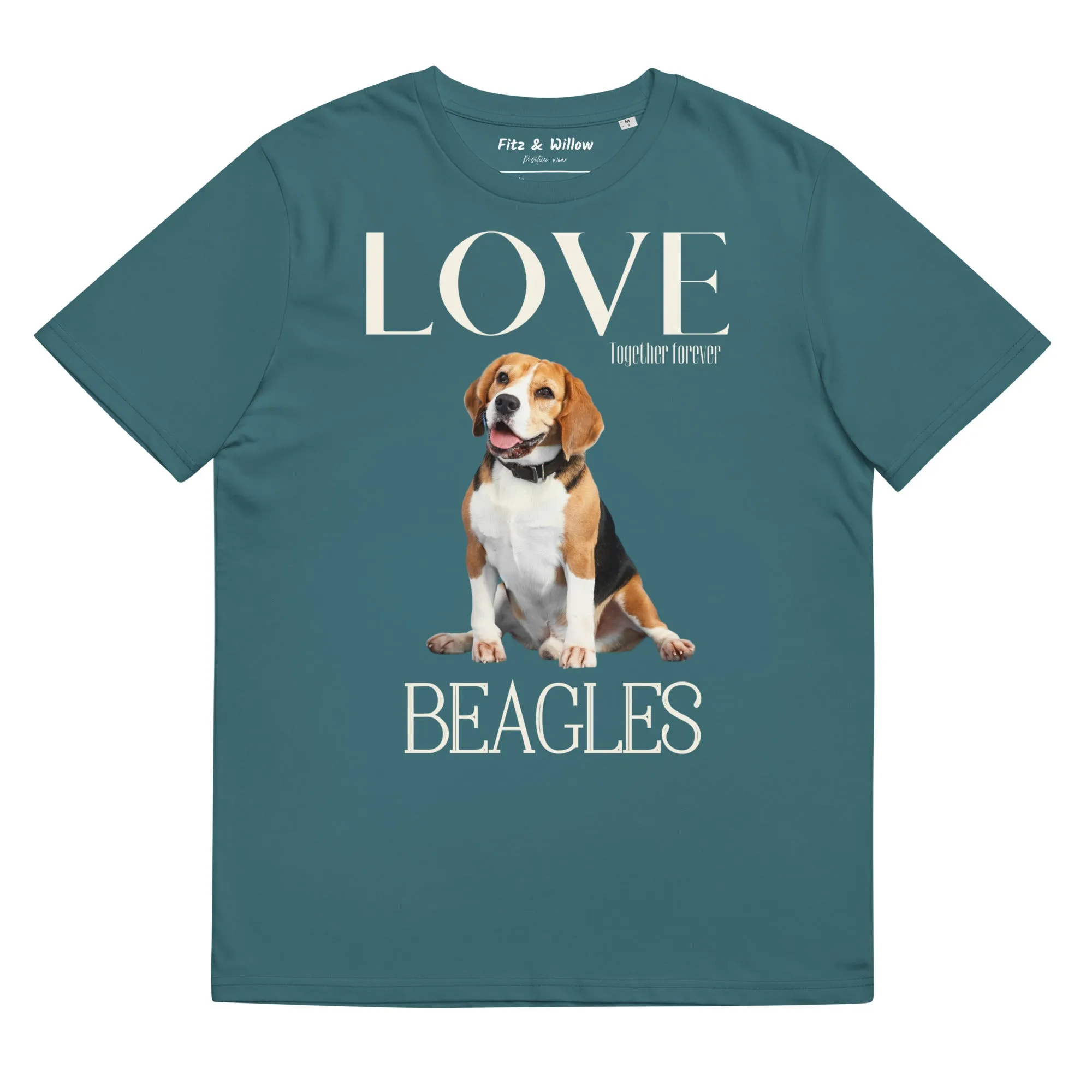 Beagle Lovers, organic cotton tee