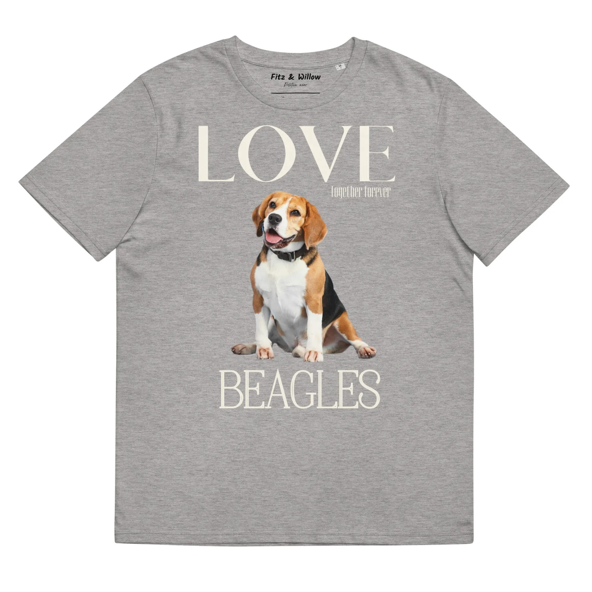 Beagle Lovers, organic cotton tee