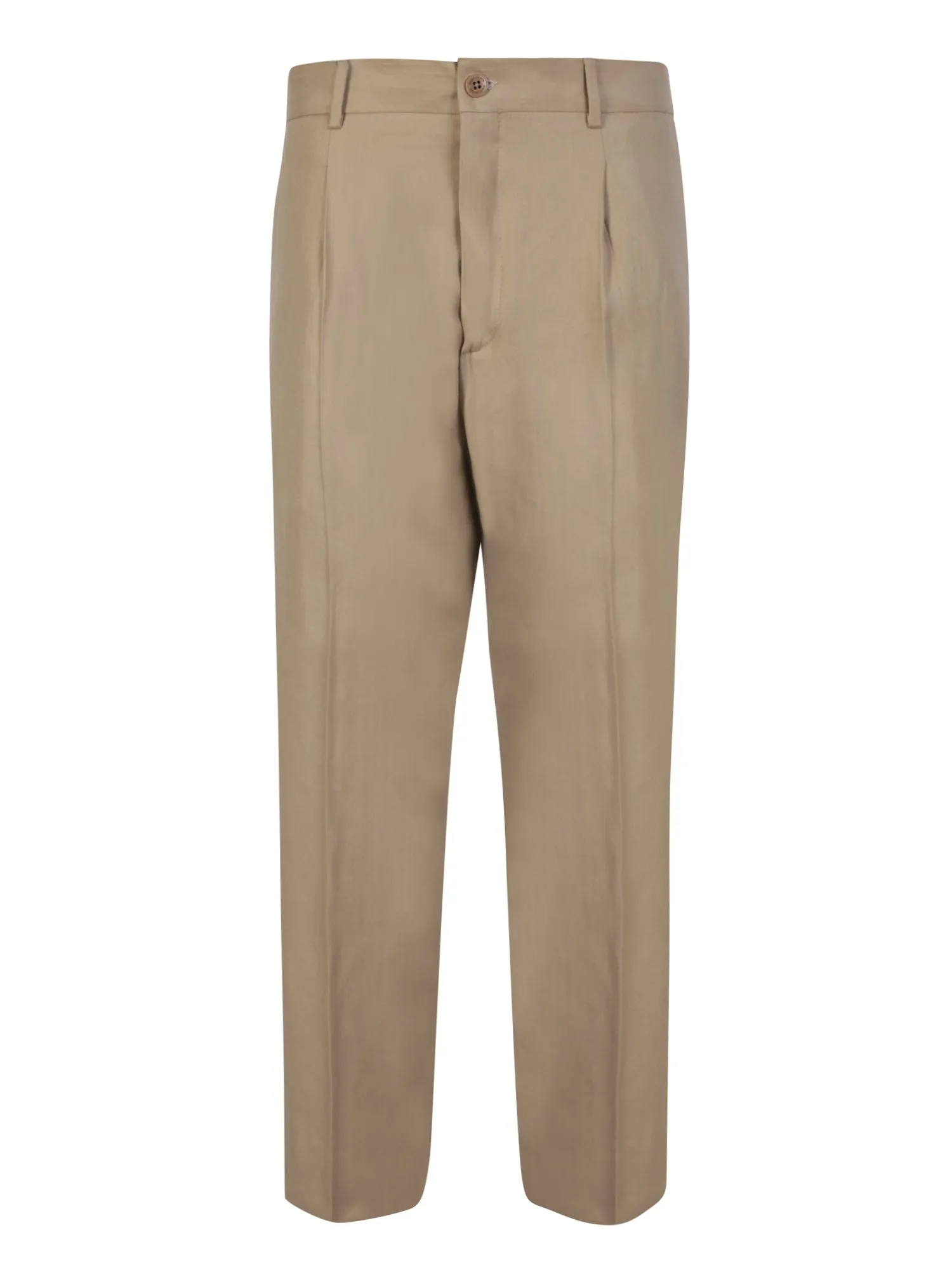 Beige trousers