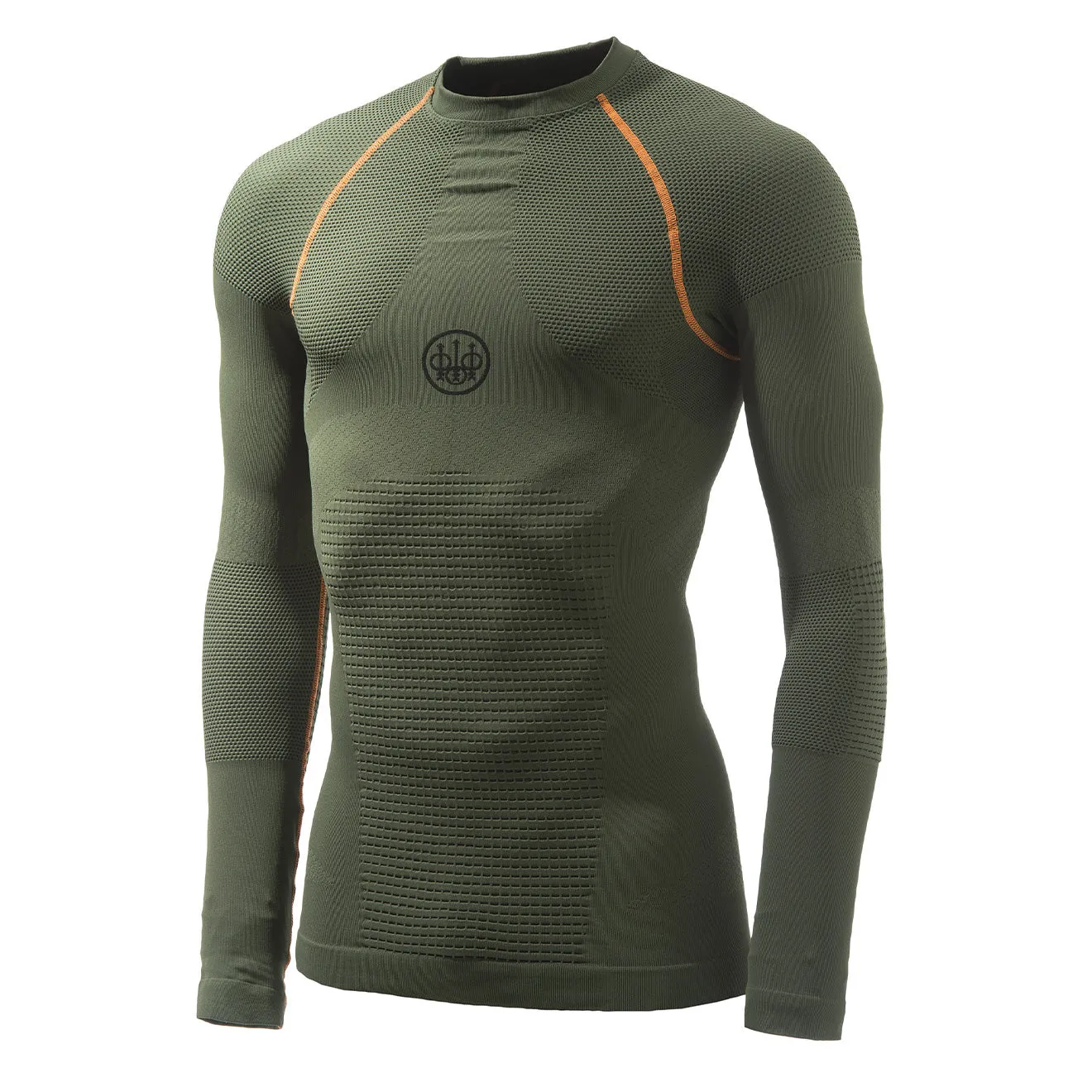 Beretta Body Mapping 3D L/S Base Layer T-Shirt Green