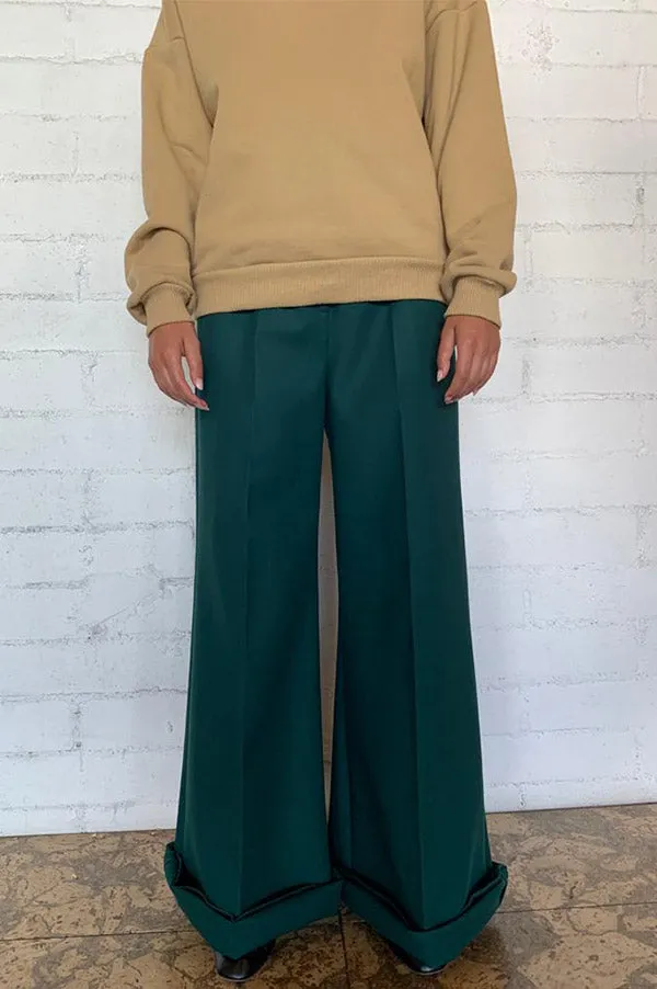 Bernadette Wide Leg Flare Trousers