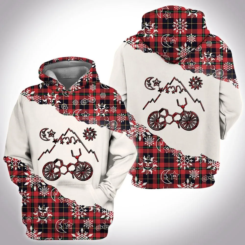 Bicycle LSD Christmas Hoodie Biker Hoodie Christmas Gift For Biker