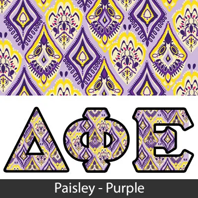 Bid Day Special - Sorority Panoramic Pattern Printed Tee - Jerzees 21MR - SUB