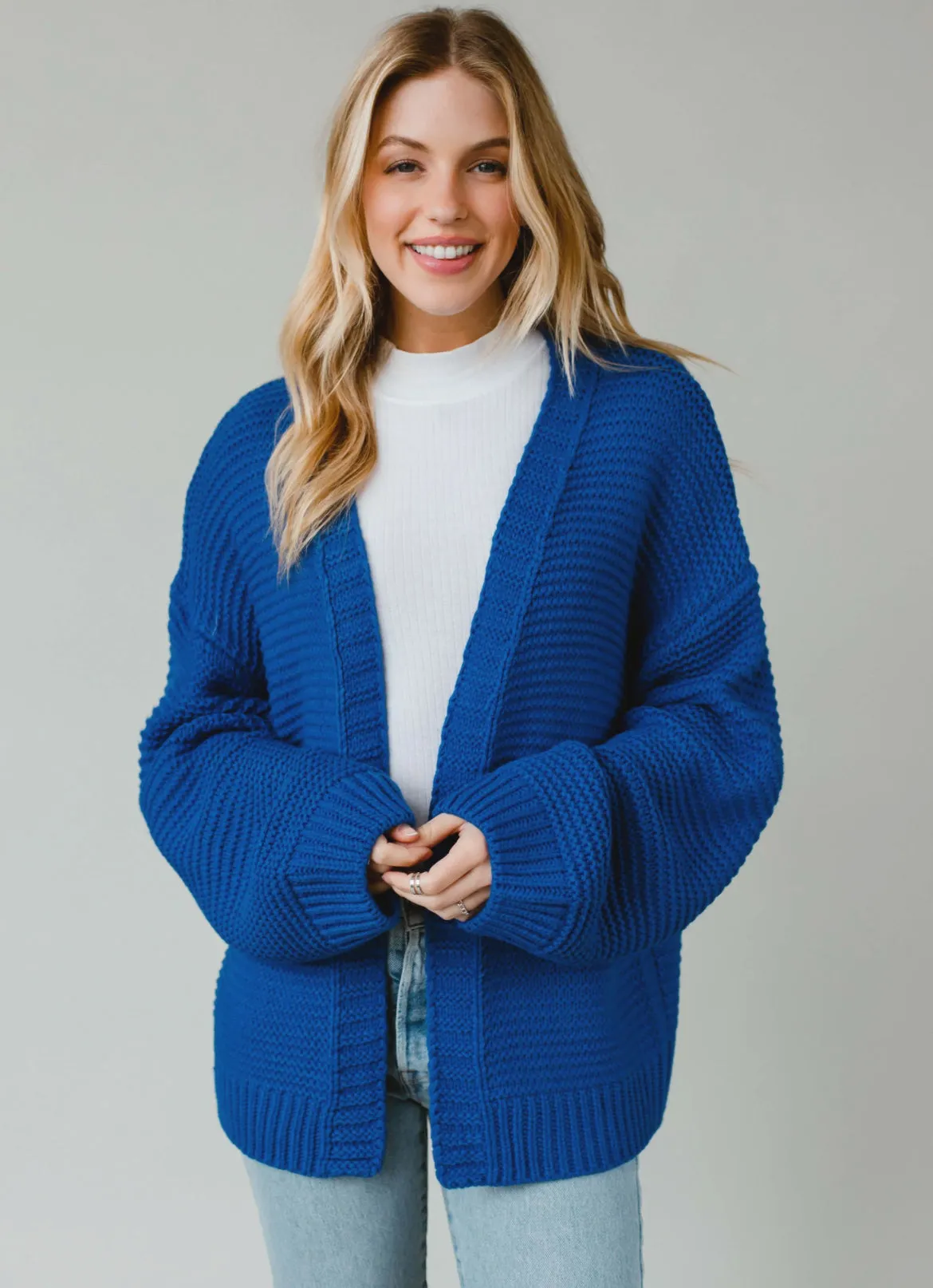 Blue Ski Cardigan