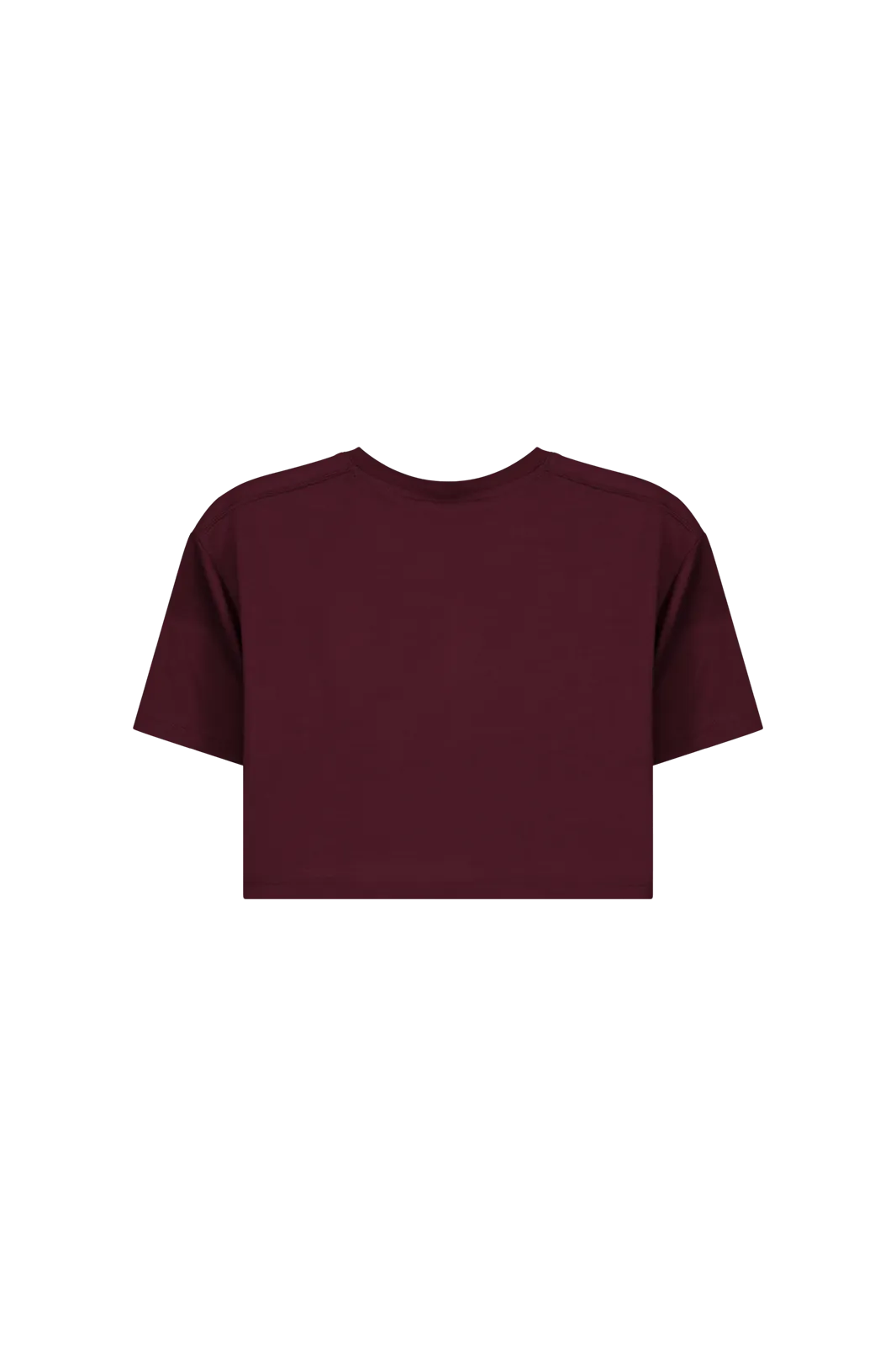 BOXY T-SHIRT - Burgundy