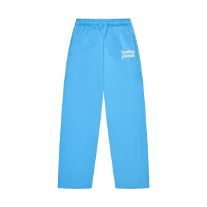 Broken Planet Basics Straight Leg Sweatpants - Light Blue