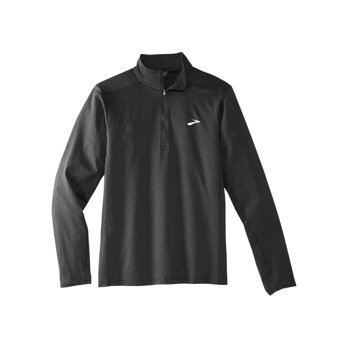 Brooks Run Long Sleeve Shirt 1/2 Zip Black