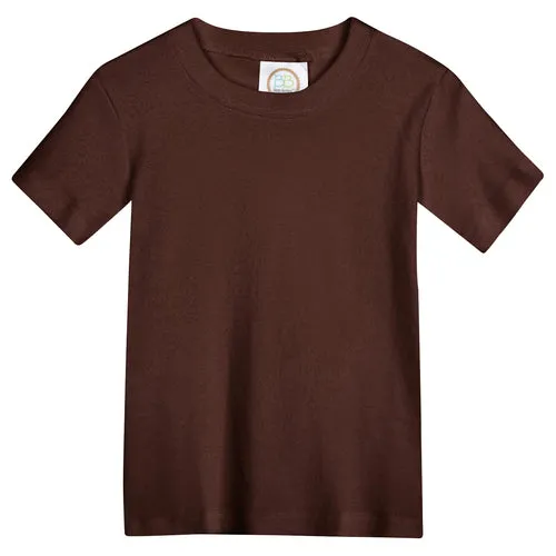 Brown Short Sleeve Tee