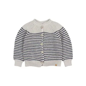 Buho Light Grey Bretone Cardigan