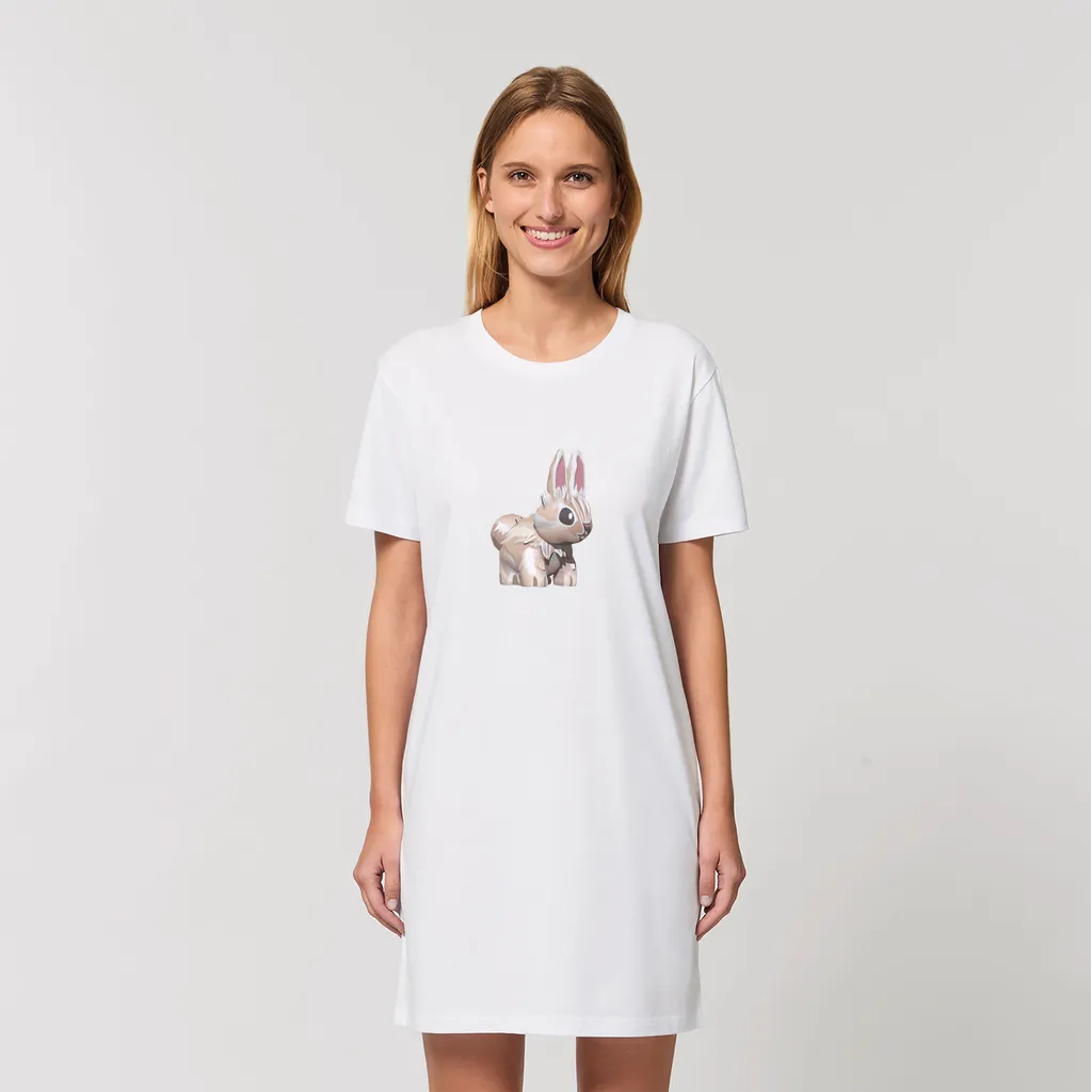 Bunny Organic T-Shirt Dress