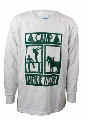 Camp Merrie-Woode Long Sleeve Tee with Print