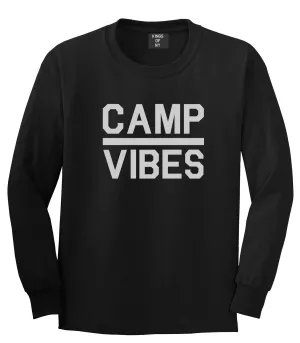 Camp Vibes Mens Long Sleeve T-Shirt