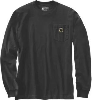 Carhartt Camouflage Long Sleeve Pocket T-Shirt