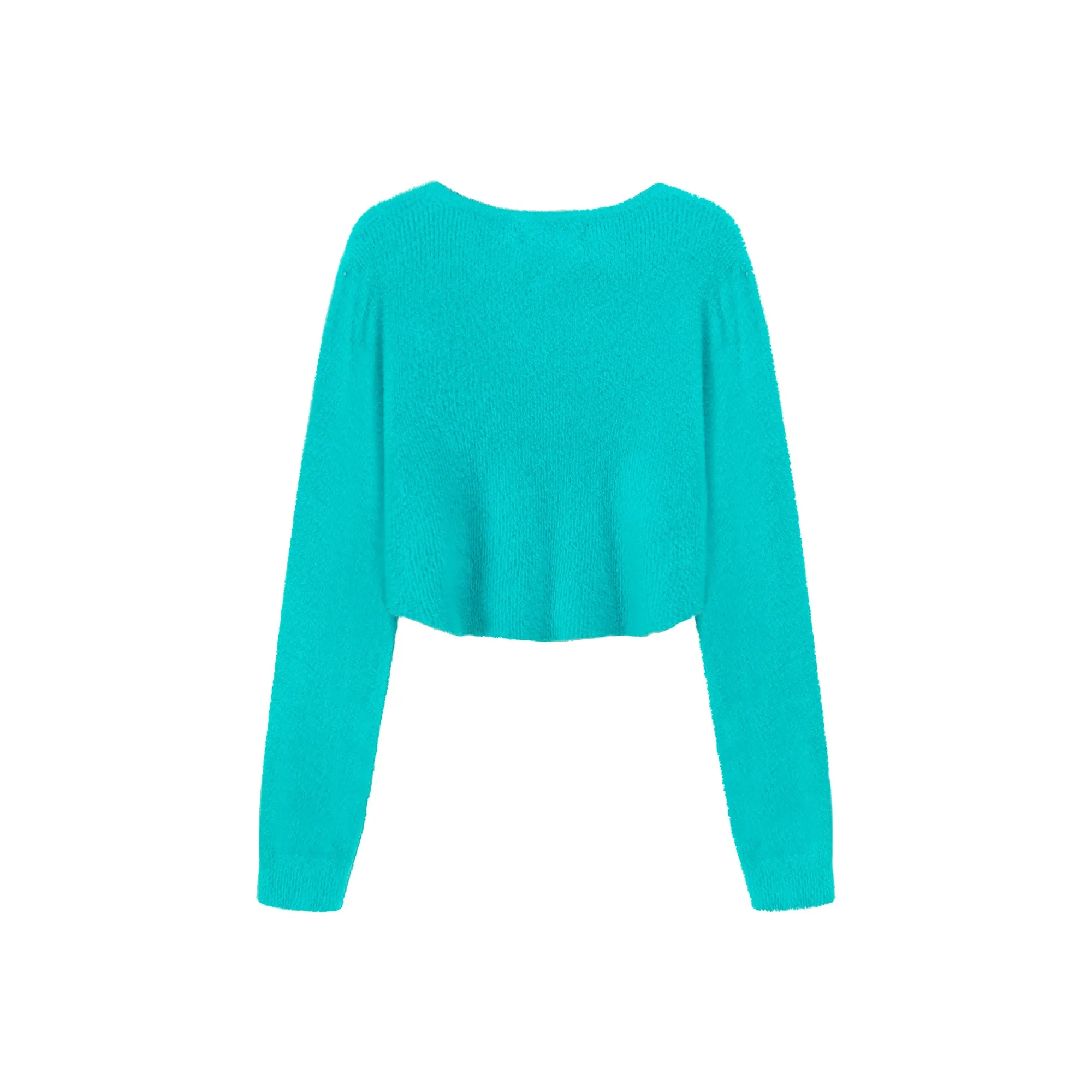 Chase The Dream Cropped Knit Sweater