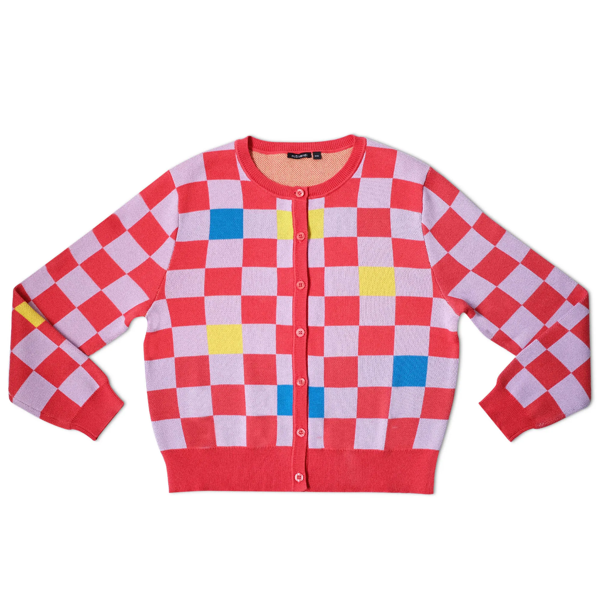 Checker Cyer Cardigan / Mom