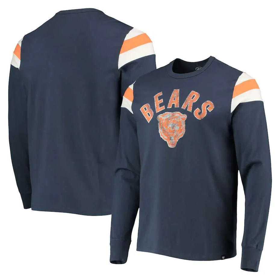 Chicago Bears Atlas Franklin Rooted Long Sleeve T-Shirt