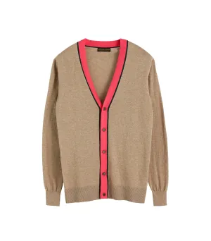 Classic Cardigan In Soft Cotton Quality - 0760