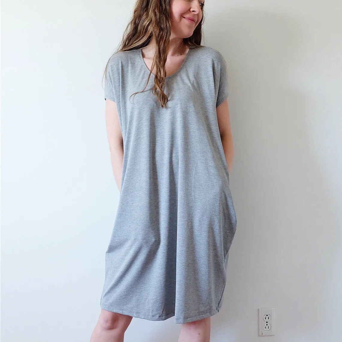 Cocoon Pocket Dress