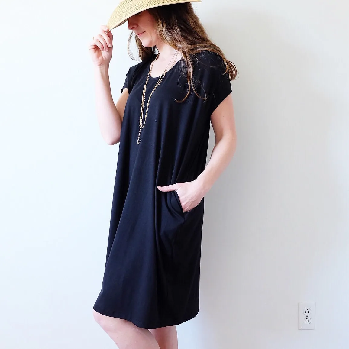 Cocoon Pocket Dress