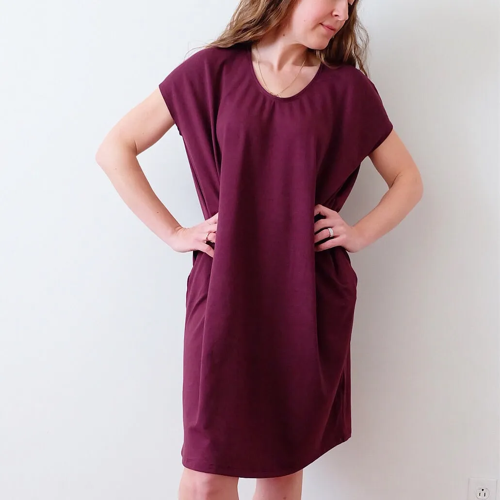 Cocoon Pocket Dress