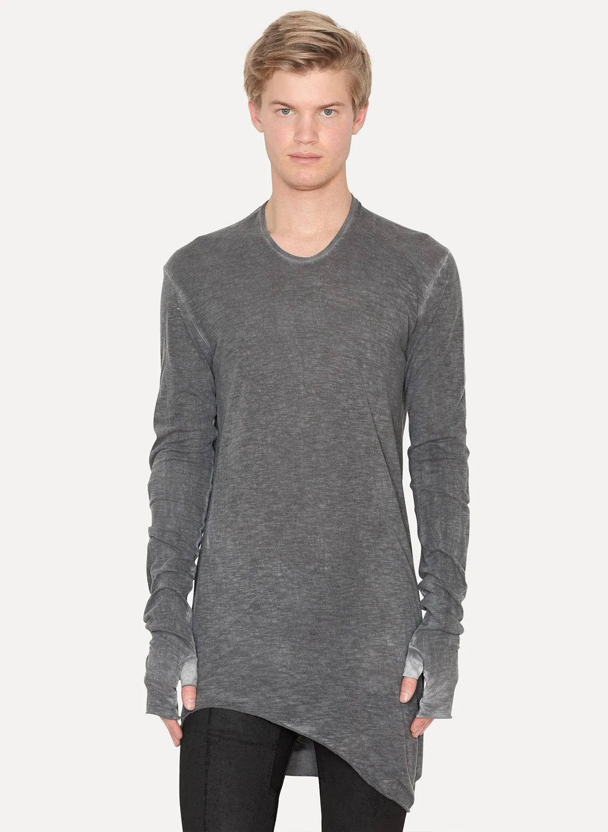 Cold Black Jersey Long Sleeve T-Shirt