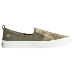 Crest Twin Gore Camo Slip On Sneakers