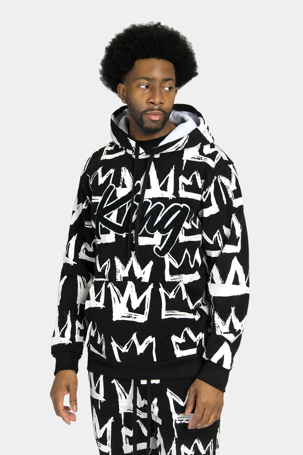 Crowned King Fleece Set